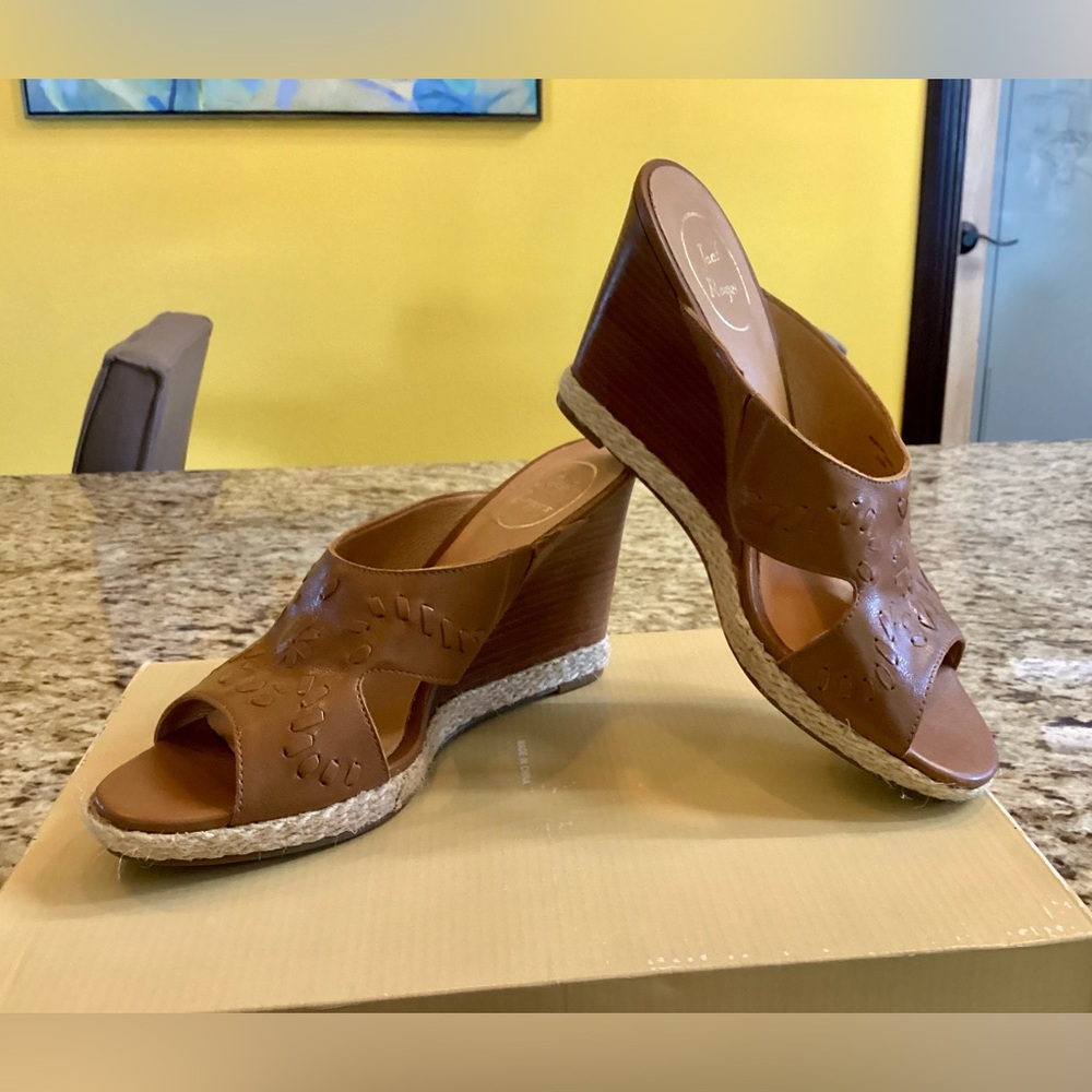 Jack Roger’s Brown Wedge Sandals